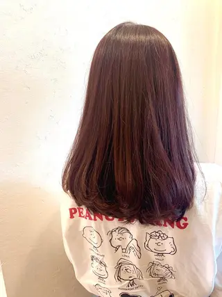 セミロング カラー 🌈ブリーチ特化🌈 MINATOのヘアスタイル