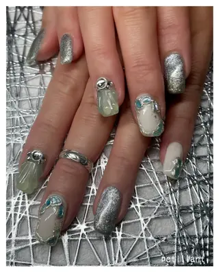 ネイル nail salon petillantのネイルデザイン