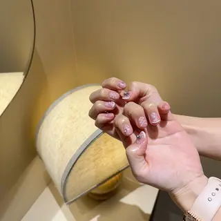 ネイル mayu🎀zina 船橋南口/パラジェルのネイルデザイン