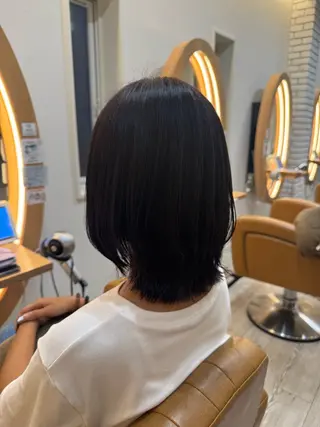 ミディアム 高橋 ひなののヘアスタイル