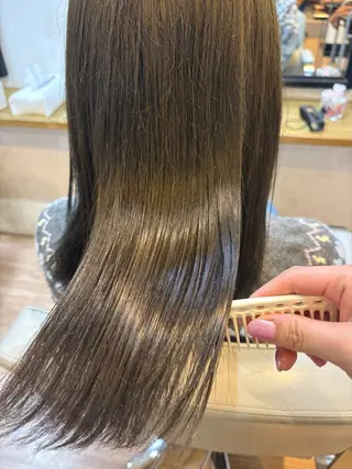 カラー 韓国ヘアー🇰🇷 MIWAのヘアスタイル
