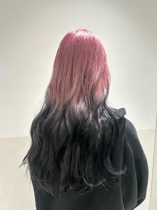 ロング カラー 🤍垢抜け♡透明感 カラーmoeka🤍のヘアスタイル