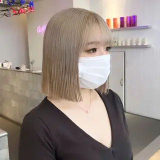 ミディアム カラー 🍒暖色✖️レイヤー ／Haruna🍒のヘアスタイル