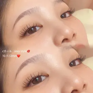 マツエク・マツパ 吉岡 愛莉紗のマツエク・マツパデザイン