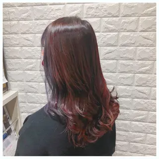 ロング カラー 艶髪 ♡Tomiyaのヘアスタイル