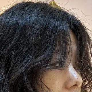 ミディアム パーマ 甲斐美月 /Jr.スタイリストのヘアスタイル