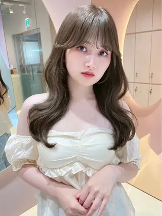 ロング 【ナチュラル可愛いレ イヤー🩶】ななみのヘアスタイル