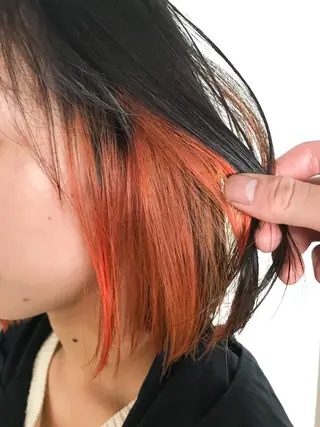 ミディアム ショート・ボブ ・ウルフ✂︎IMAIのヘアスタイル