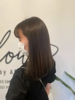 セミロング glowm店長 加藤翔太のヘアスタイル