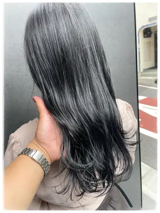 セミロング カラー アイブロウ メンズ特化🟡個室 口コミ高評価🟡三澤のヘアスタイル