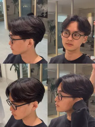 パーマ ニュアンスパーマ フェザーパーマ 楓河のヘアスタイル