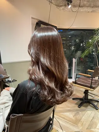 ロング カラー 艶感/レイヤーカット 🌐Taketoのヘアスタイル