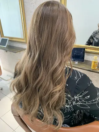 ロング MORISAKI ✂︎縮毛矯正のヘアスタイル