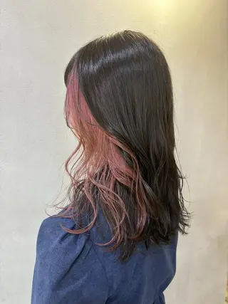 セミロング カラー mono / Manatoのヘアスタイル