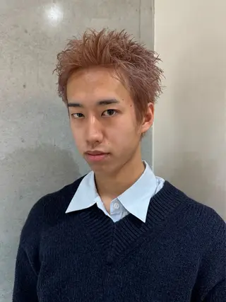 ショート メンズ/パーマ Remのヘアスタイル