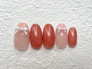 ネイル トップネイリスト Ribbon立川店のネイルデザイン