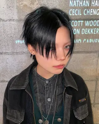 ショート カラー デザインカラー★★★ Haco+shihoのヘアスタイル