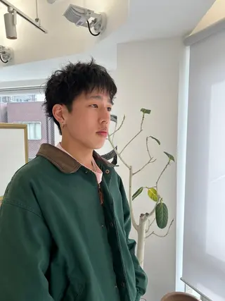 メンズ 🍓似合わせカット× パーマ/矢木🍓のヘアスタイル