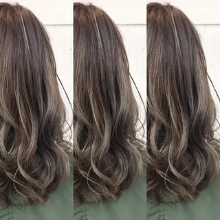 ミディアム カラー 縮毛矯正×髪質改善 店長　DAITOのヘアスタイル