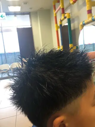 メンズ キッズ 鈴木 裕斗のヘアスタイル