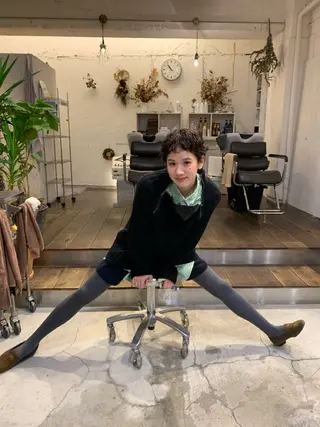 ショート カラー パーマ 【takk】 ナカヤママサヨシのヘアスタイル