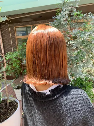 ショート ハイトーン/メンズ/ ウルフ特化   小松のヘアスタイル