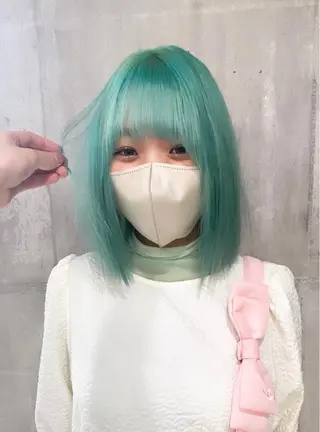 ミディアム "必ず可愛く” TAKUTOのヘアスタイル