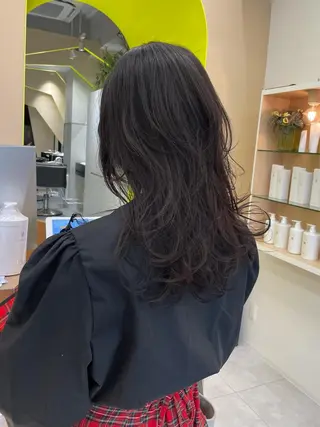 ロング 髙橋 かすみのヘアスタイル