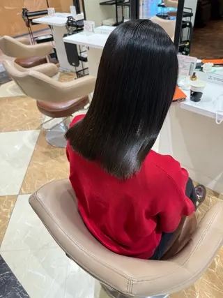 ミディアム 髪質改善カラー/店長 宮内秀峰のヘアスタイル