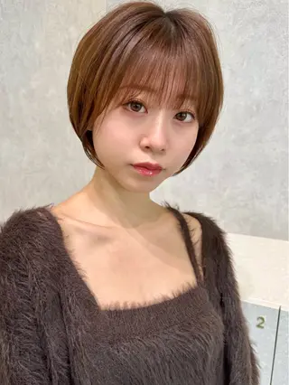 ショート 三鷹で1番ショート ボブをカットする新谷のヘアスタイル