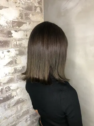 ミディアム カラー ✨髪質改善/縮毛矯正 木村和司✨のヘアスタイル