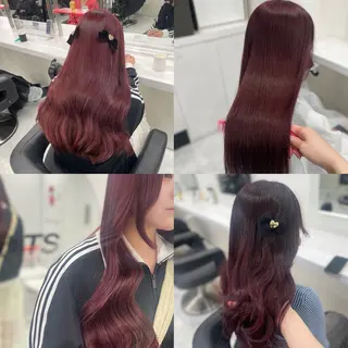 ロング カラー ヘアアレンジ 💗トレンドモテヘア Natsumi 💗のヘアスタイル