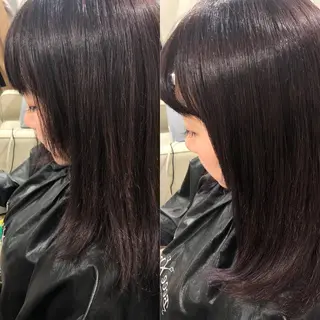 ロング カラー 🧡艶髪ちゅるん髪 🫧🧡YUKI❄️のヘアスタイル