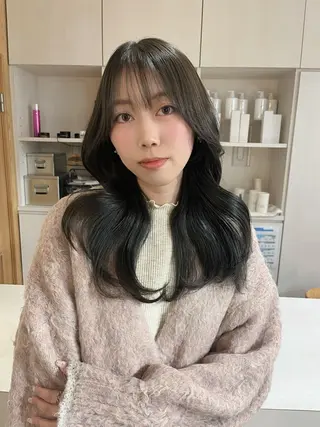ロング 🇰🇷祝斗🇰🇷 /韓国ボブ/レイヤーのヘアスタイル