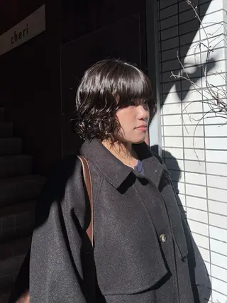 パーマ ボブ/メンズ/パーマ /Tamakiのヘアスタイル