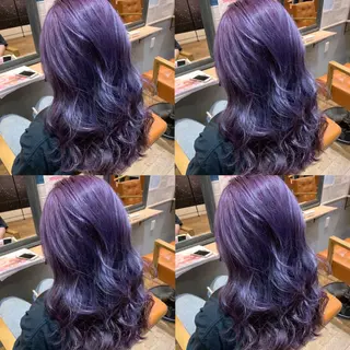 ロング カラー ヘアアレンジ 🦋レイヤー特化/ 羽エク/ナツミ🦋のヘアスタイル