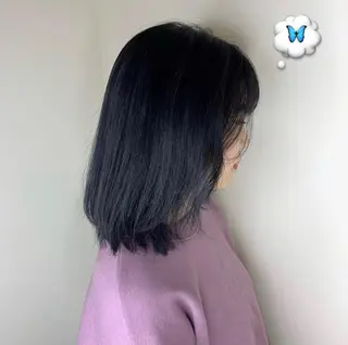 ミディアム 顔まわりレイヤー/ bob及川亜沙美のヘアスタイル