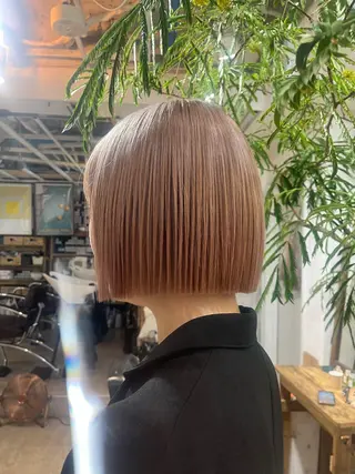 ショート カラー デザインカット/新宿 🕊️mao 🌿のヘアスタイル