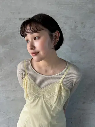 ショート yelo(イエロ)所属・鈴木 つかさのヘアスタイル