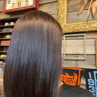 ロング カラー 川崎 かなでのヘアスタイル