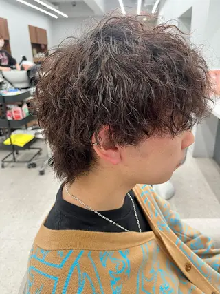 パーマ メンズ 🍐シャドウパーマ メンズ特化/守岡🍐のヘアスタイル