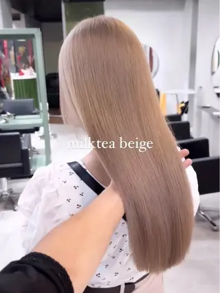 ロング 暖色ハイトーン特化 🥇Mioのヘアスタイル