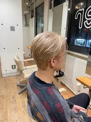カラー メンズ YUKI 新宿カット パーマ/カラーのヘアスタイル