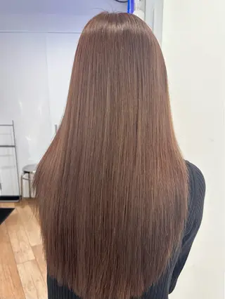 ロング ブリーチ透明感カラー 🍀mizuki🍀のヘアスタイル