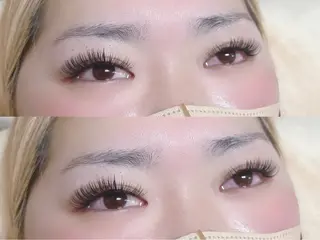 マツエク・マツパ AURORA RINAのマツエク・マツパデザイン