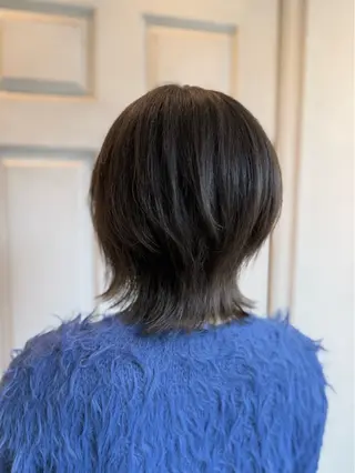 ミディアム ヘアメイク美容師 🦋サカモトレナ🦋のヘアスタイル
