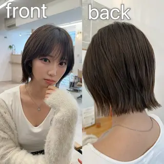 ショート ショート/ボブ/ 渋谷/表参道/星優斗のヘアスタイル