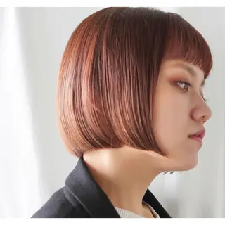 ショート カラー ショートボブ髪質改善 縮毛矯正のプロ山道潤のヘアスタイル