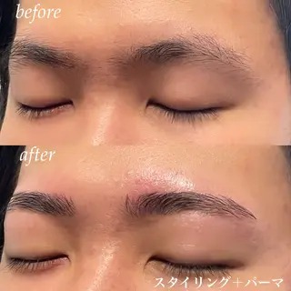 メンズ アイブロウ 竹内 志帆のマツエク・マツパデザイン