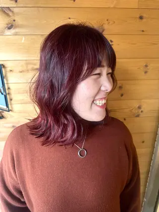 ミディアム 和泉府中美容室 YUMEのヘアスタイル